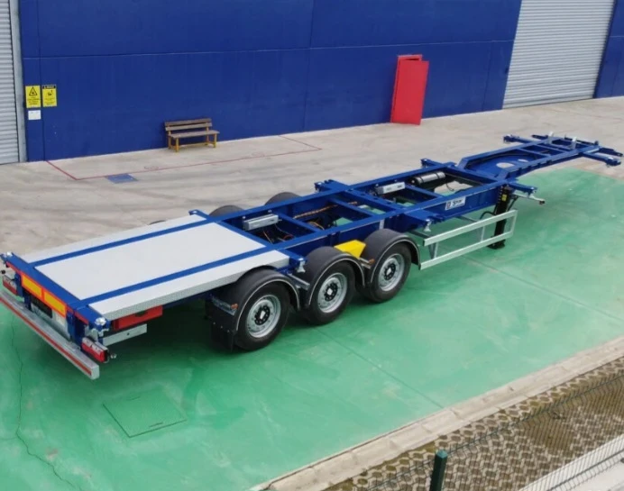 Полуремарке Други Контейнеровози 3 и 4 оси BESS container, TANK, ADR, снимка 4 - Ремаркета - 52507414