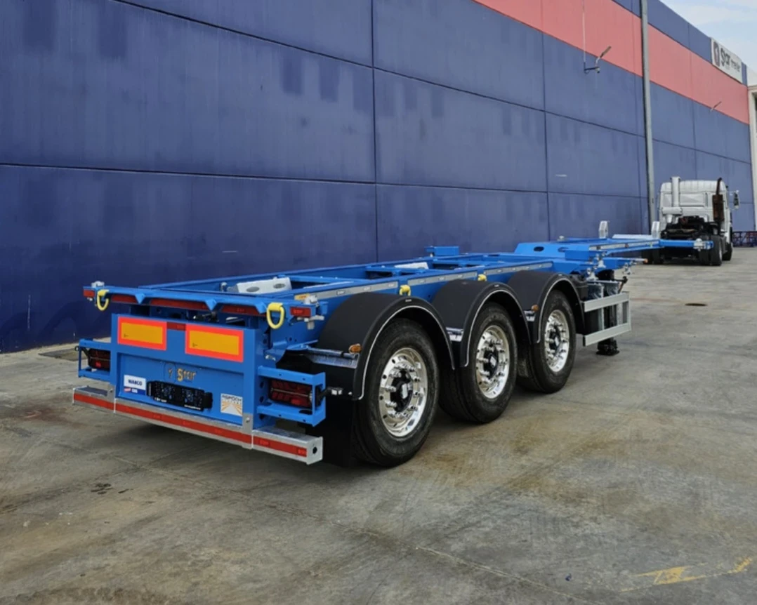 Полуремарке Други Контейнеровози 3 и 4 оси BESS container, TANK, ADR, снимка 5 - Ремаркета - 53814262