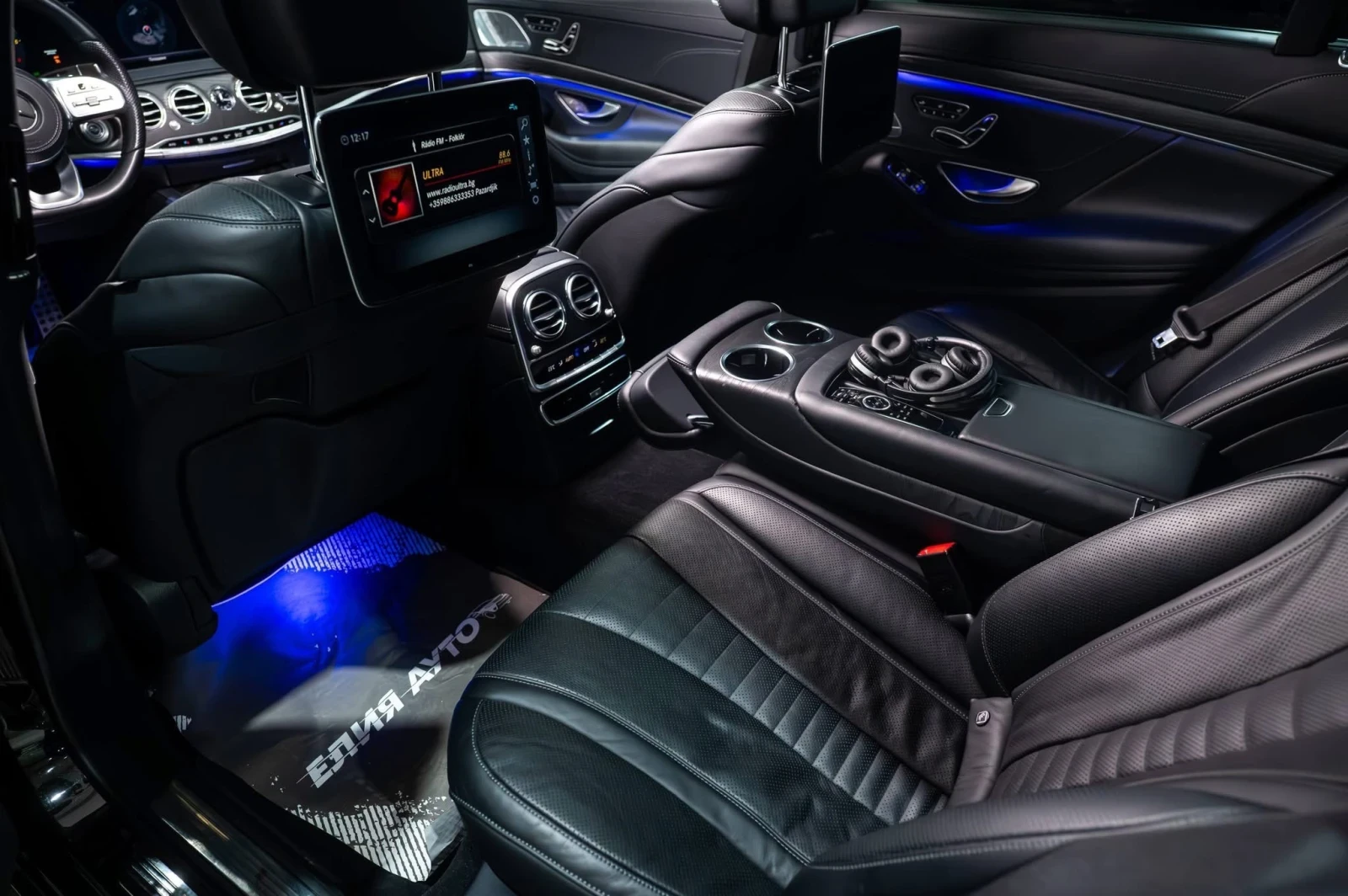 Mercedes-Benz S 400 D LONG FULL AMG LINE 3XTV BURMEISTER ������ 100% | Mobile.bg � ����������� 13