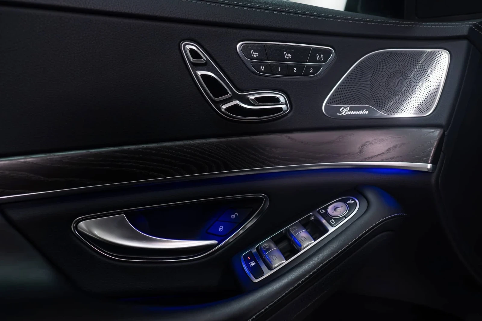 Mercedes-Benz S 400 D LONG FULL AMG LINE 3XTV BURMEISTER ������ 100% | Mobile.bg � ����������� 8