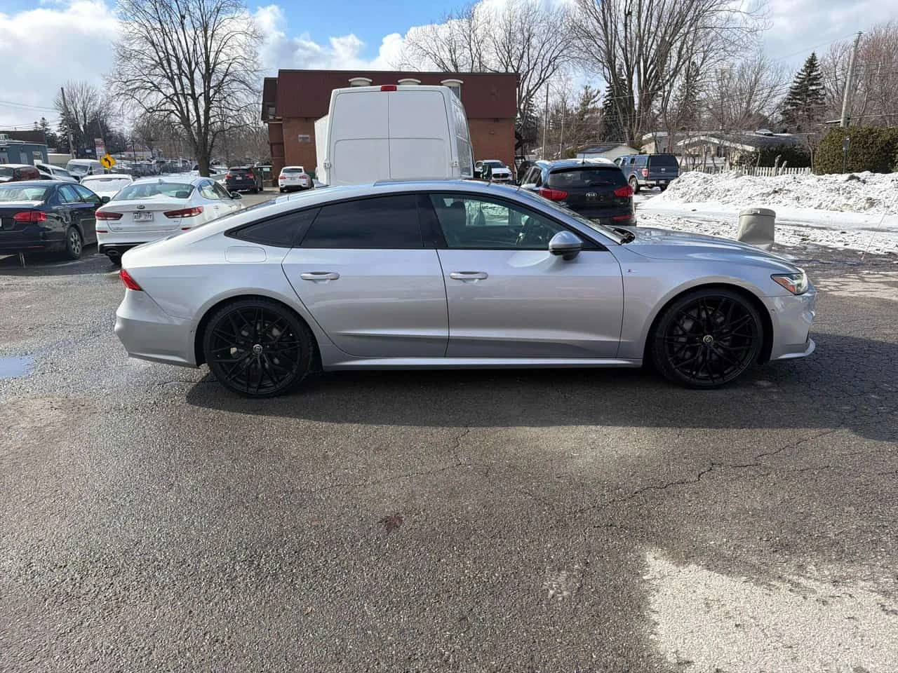 Audi A7 * Technik * ДИСТРОНИК * 360 * ОБДУХВАНЕ * ТУНИНГ, снимка 3 - Автомобили и джипове - 53880287