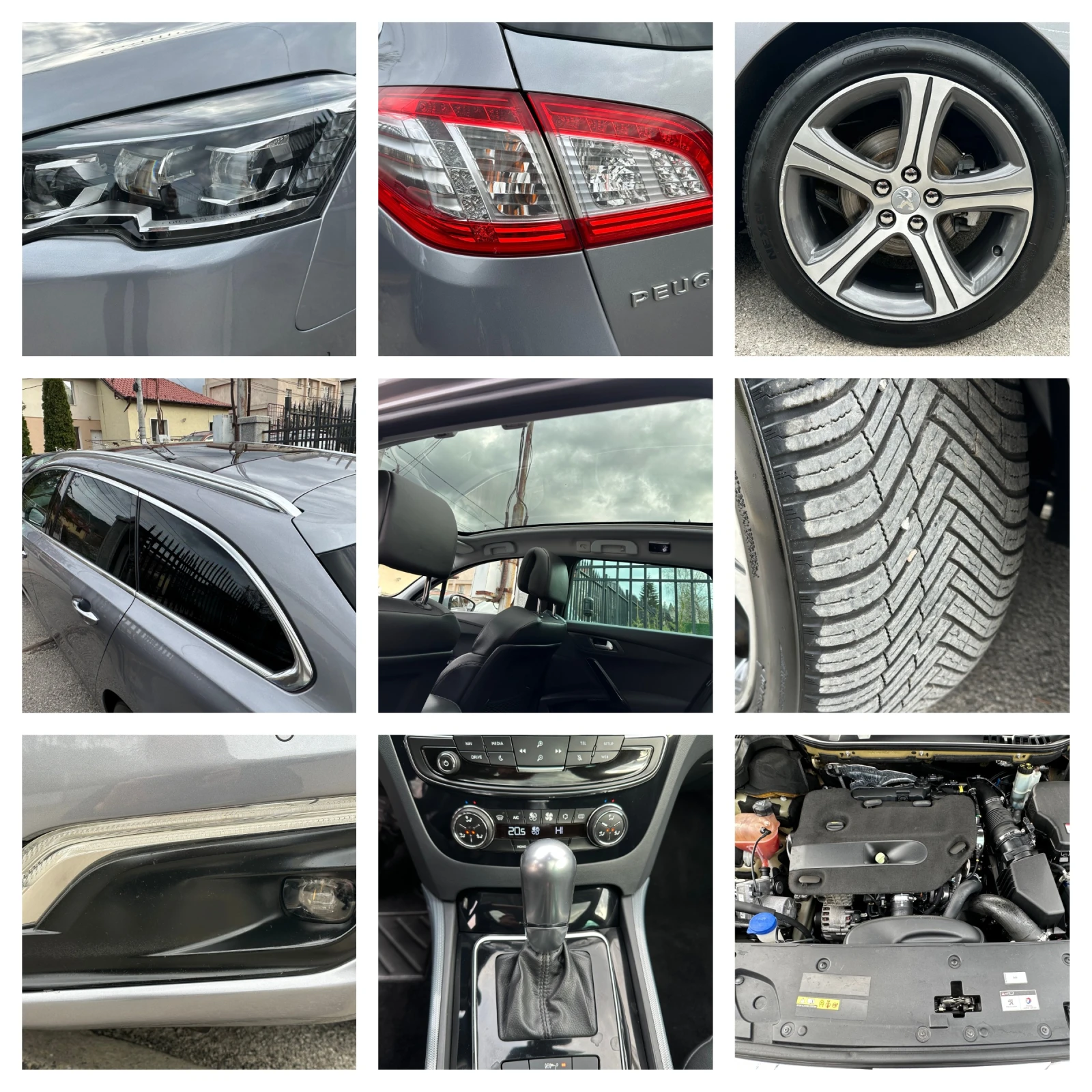Peugeot 508 2.0HDI-180ks-ALLURE-FULL LED-NAVI-ПАНОРАМА-AUTOMAT, снимка 17 - Автомобили и джипове - 54231625