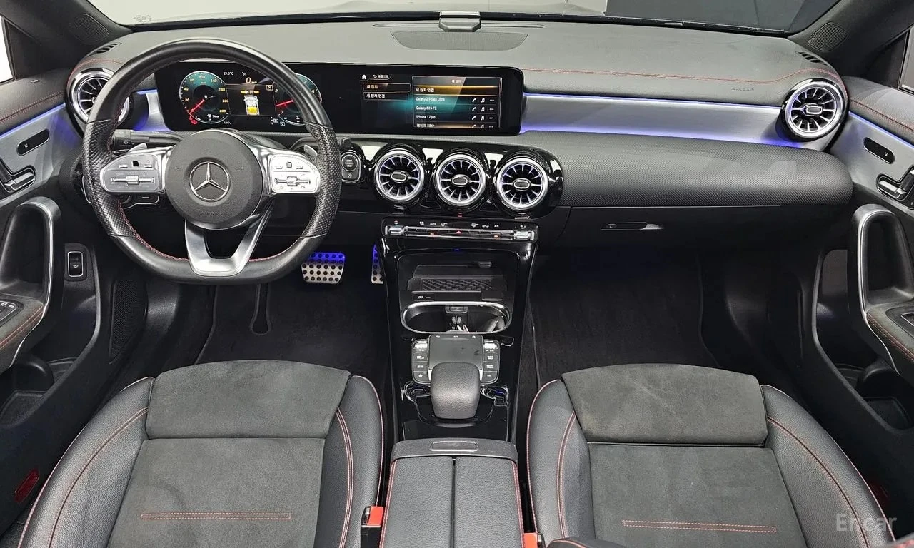 Mercedes-Benz CLA АМГ ПАКЕТ/4MATIC/ЛЕНТИ/ПОДГРЕВ/ПАМЕТ/АМБИЕНТ, снимка 7 - Автомобили и джипове - 56131755