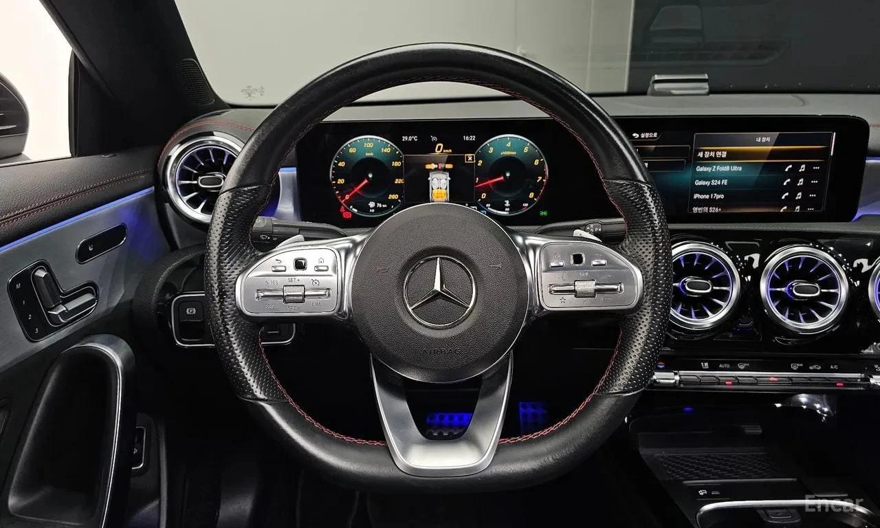 Mercedes-Benz CLA АМГ ПАКЕТ/4MATIC/ЛЕНТИ/ПОДГРЕВ/ПАМЕТ/АМБИЕНТ, снимка 13 - Автомобили и джипове - 56131755