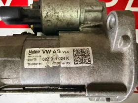 02Z911024K Стартер VW SKODA SEAT AUDI 1.6 2.0TDI 02Z 911 024 K Valeo TS18ER121, снимка 2
