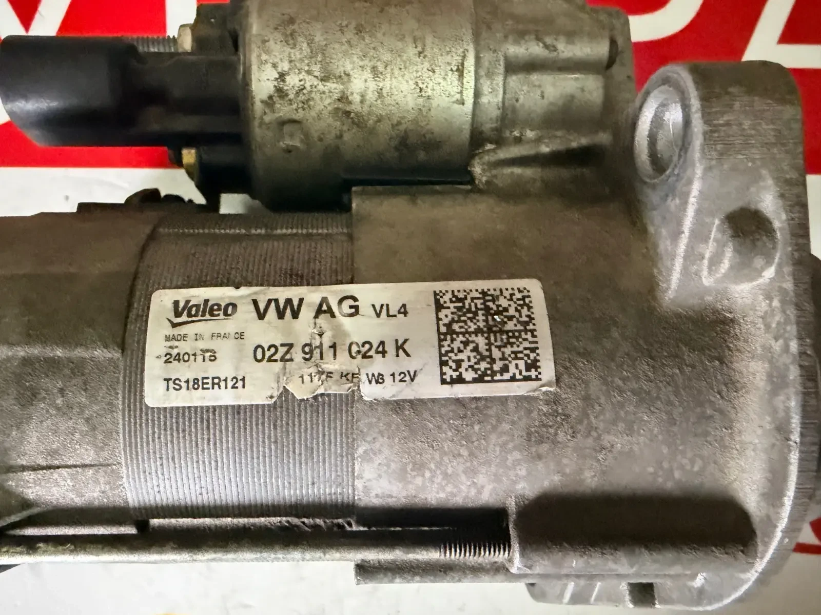 02Z911024K ������� VW SKODA SEAT AUDI 1.6 2.0TDI 02Z 911 024 K Valeo TS18ER121 | Mobile.bg � ����������� 2