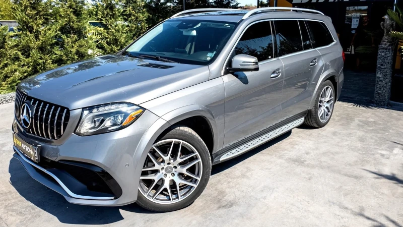 Mercedes-Benz GLS 450 4 MATIC 7 МЕСТЕН MEGA FULL AMG LINE ЛИЗИНГ 100%, снимка 5 - Автомобили и джипове - 51388308