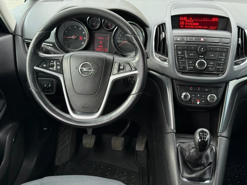 Opel Zafira 1.6i 150кс * МЕТАН* * 7 места* * Климатроник* , снимка 10 - Автомобили и джипове - 52150633