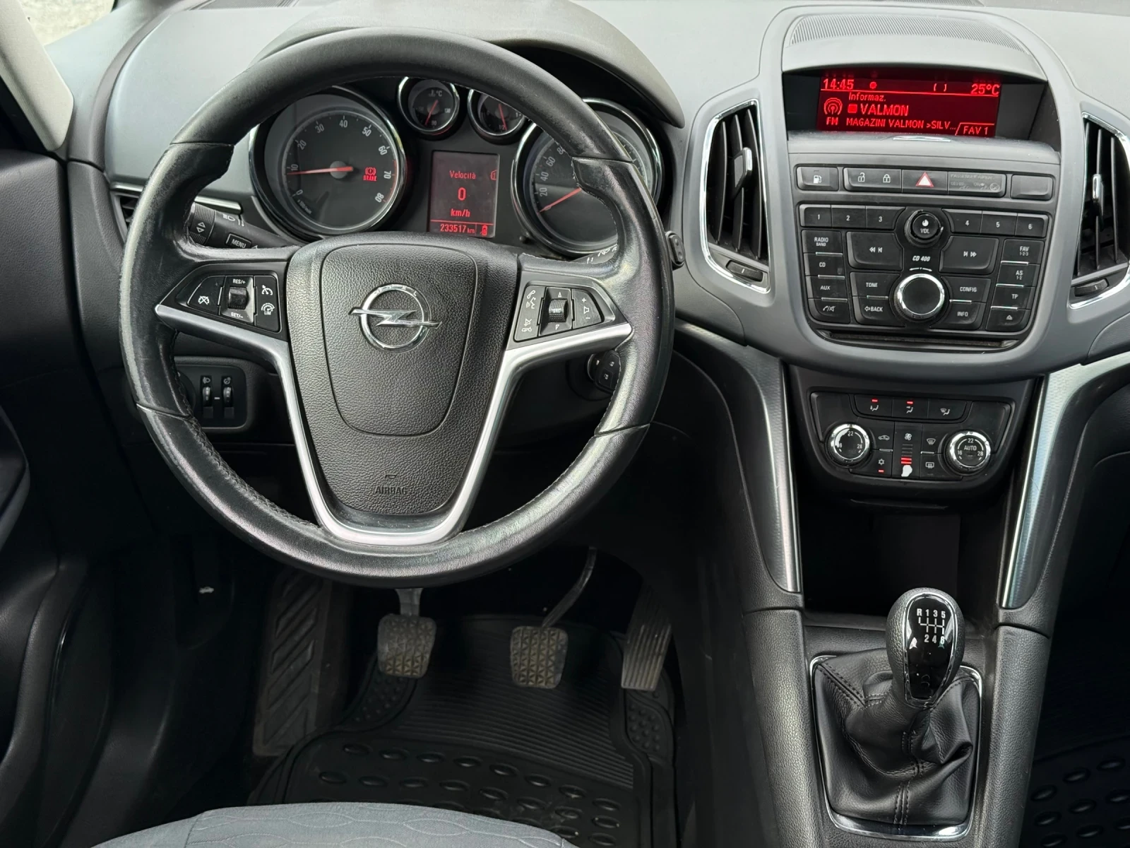 Opel Zafira 1.6i 150кс * МЕТАН* * 7 места* * Климатроник*  - изображение 10