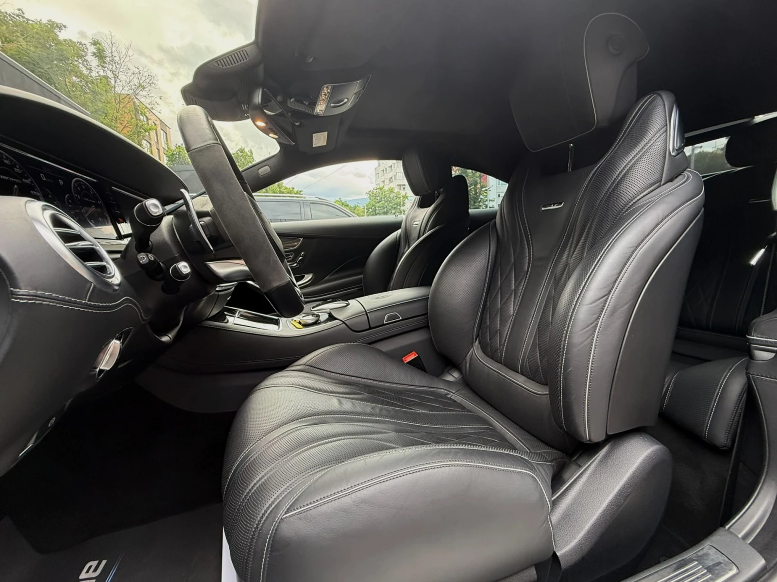 Mercedes-Benz S 63 AMG COUPE/BURM/360, снимка 10 - Автомобили и джипове - 55135102