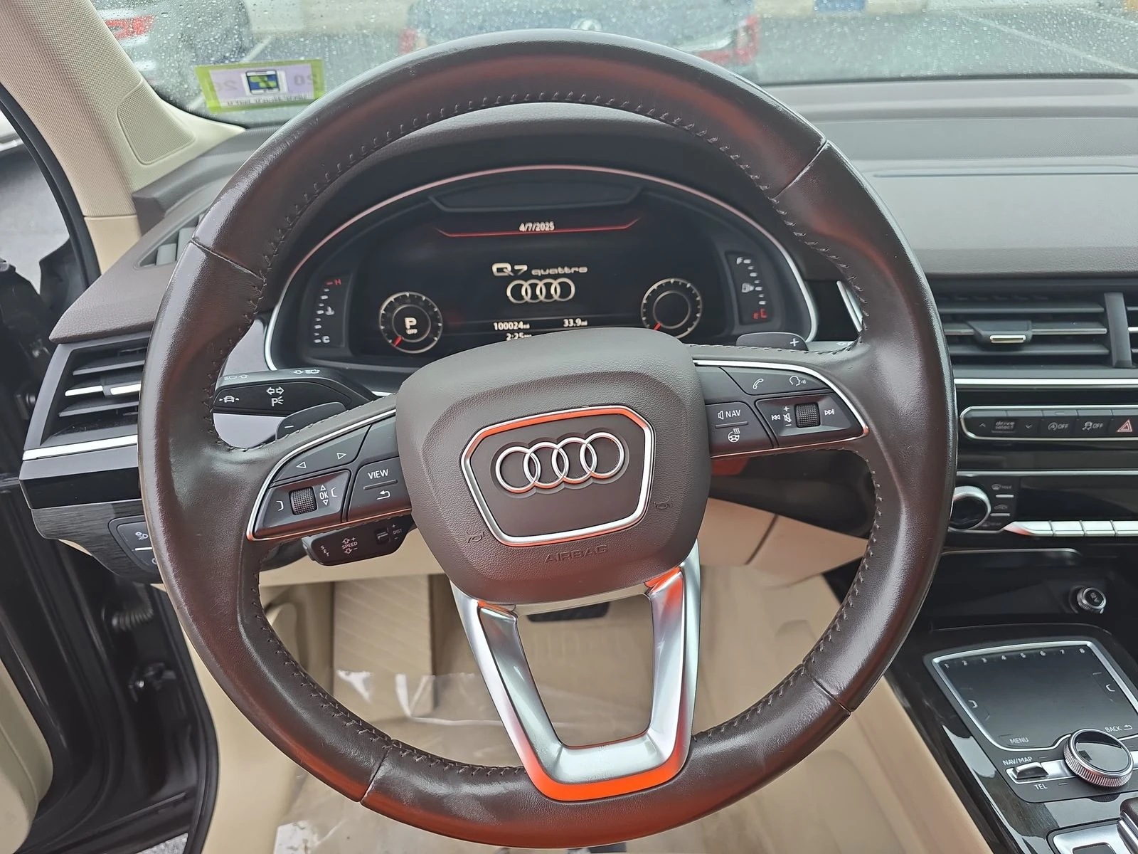 Audi Q7 3.0T Premium Plus/ДИГИТАЛНО ТАБЛО/ОБДУХВАНЕ/ПАНО - изображение 9