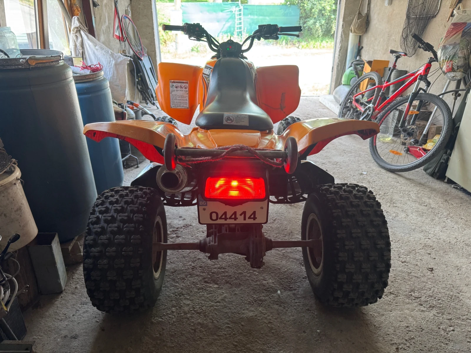 Kawasaki Kfx 700V-Twin - изображение 2