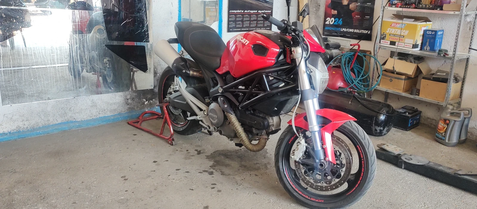 Ducati Monster 696, снимка 9 - Мотоциклети и мототехника - 54803296