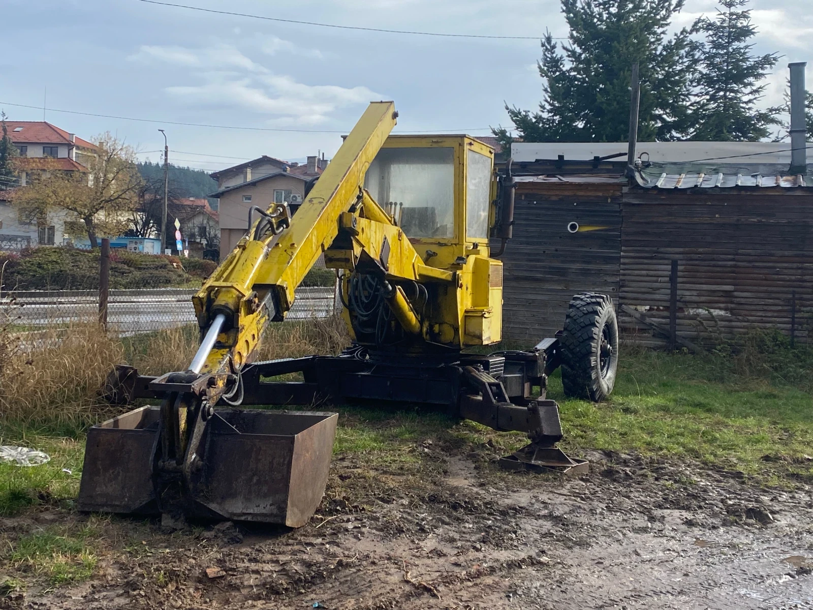 Багер Multicar Menzi muk, снимка 1