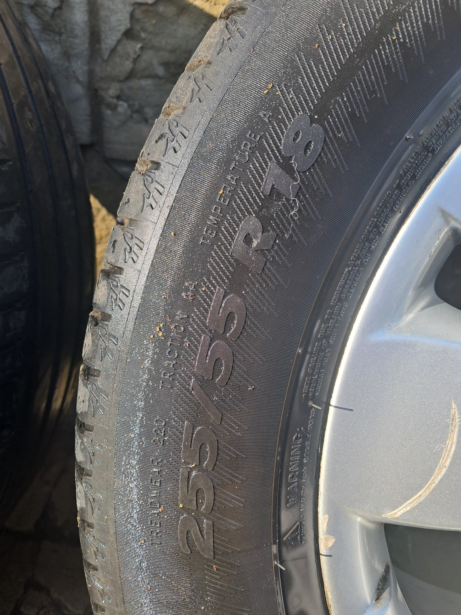 Гуми с джанти Michelin 250/55R18, снимка 5 - Гуми и джанти - 53848249