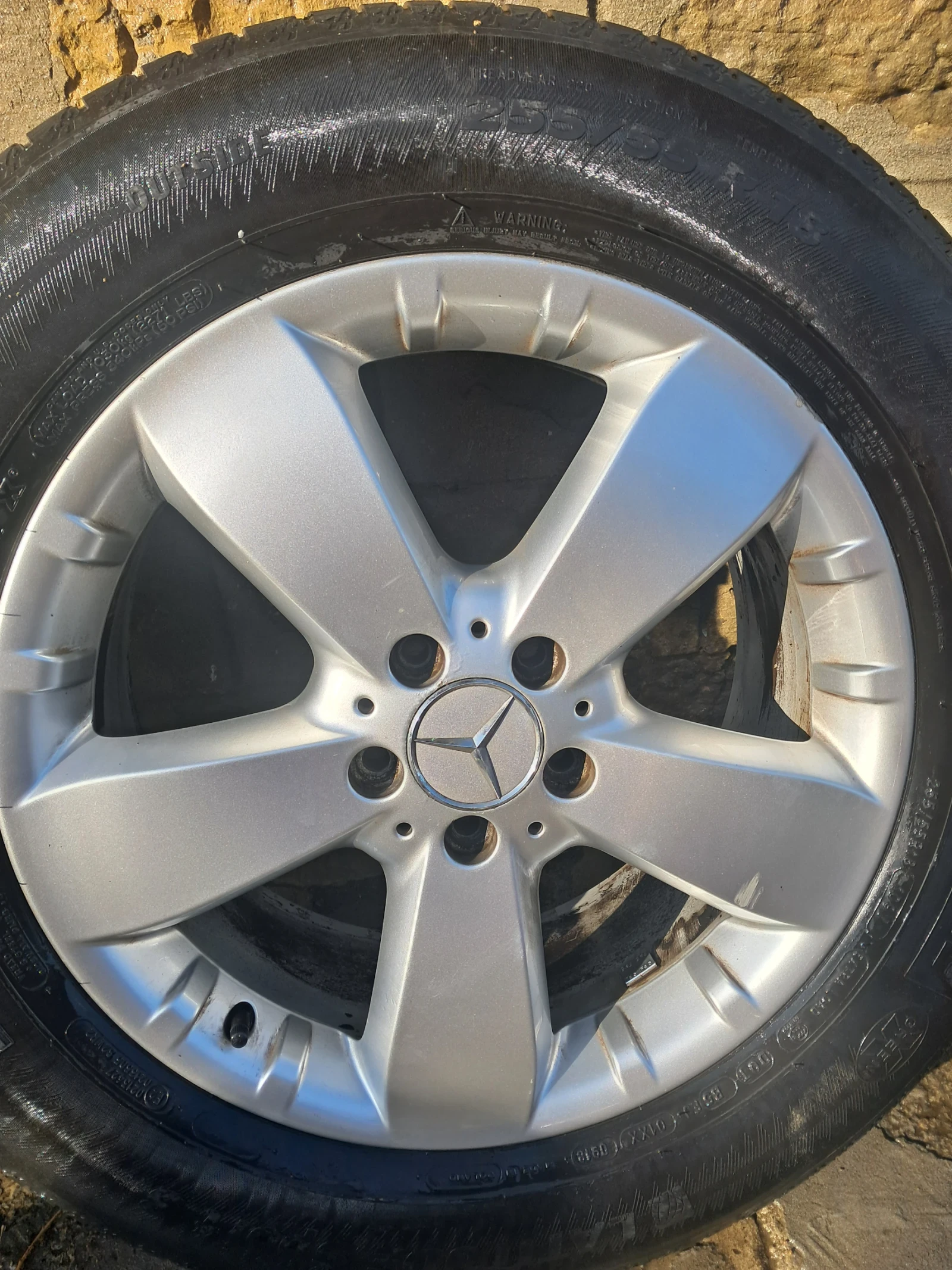 Гуми с джанти Michelin 250/55R18, снимка 2 - Гуми и джанти - 53848249