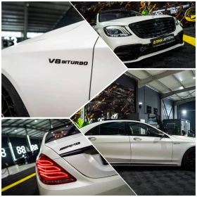 Mercedes-Benz S 500 LONG FACELIFT AMG LINE ПАНО BURM 3XTV ЛИЗИНГ 100%, снимка 17