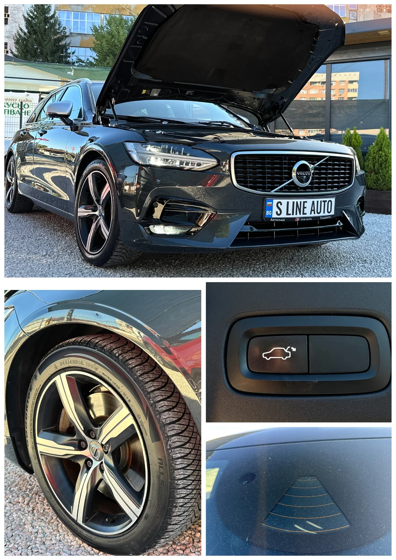 Volvo V90 B5 AWD R DESIGN* Head-up* 360-*  | Mobile.bg   16