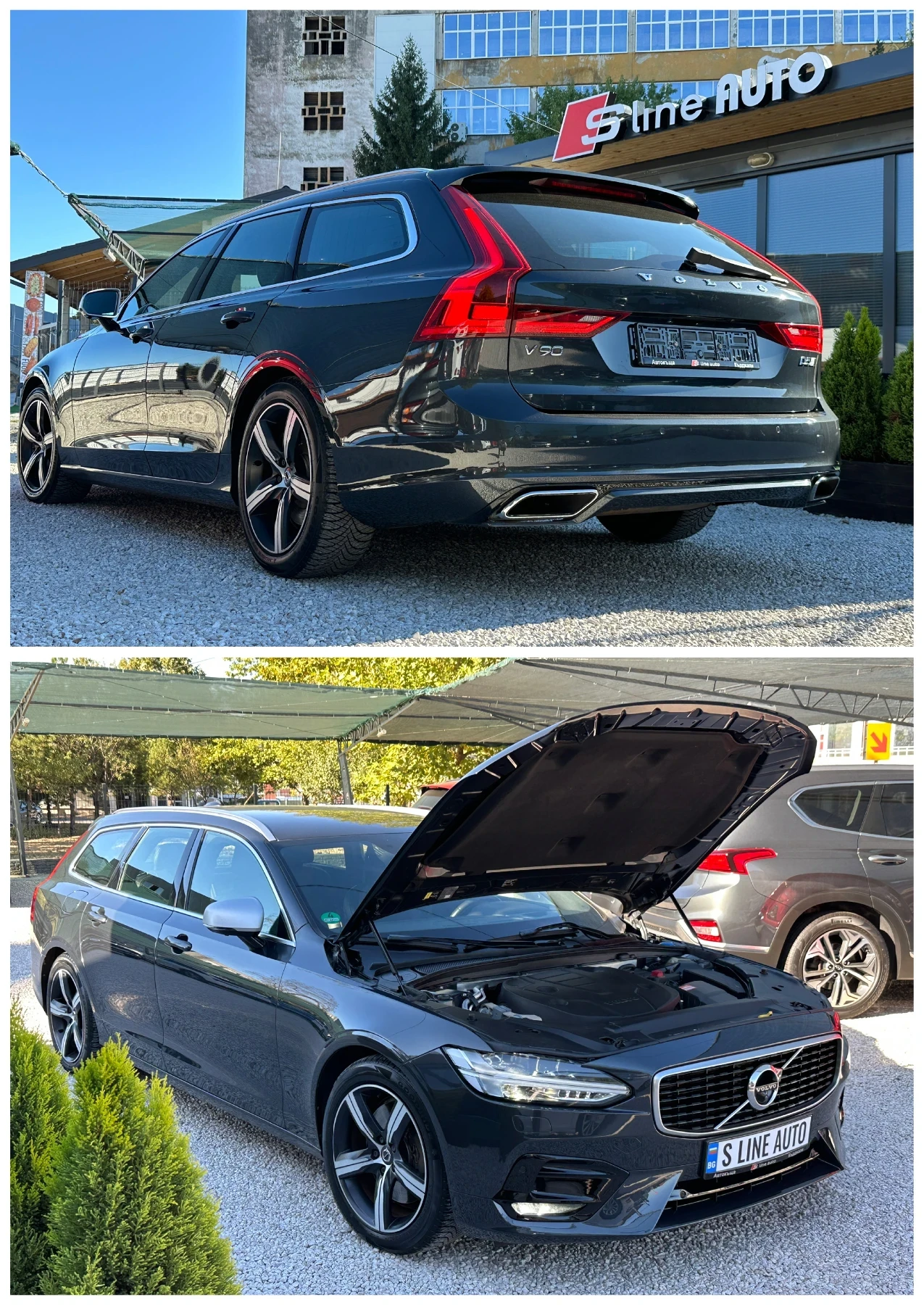 Volvo V90 B5 AWD R DESIGN* Head-up* 360-*  | Mobile.bg   17