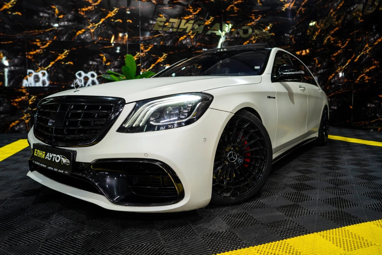 Mercedes-Benz S 500 LONG FACELIFT AMG LINE ПАНО BURM 3XTV ЛИЗИНГ 100%