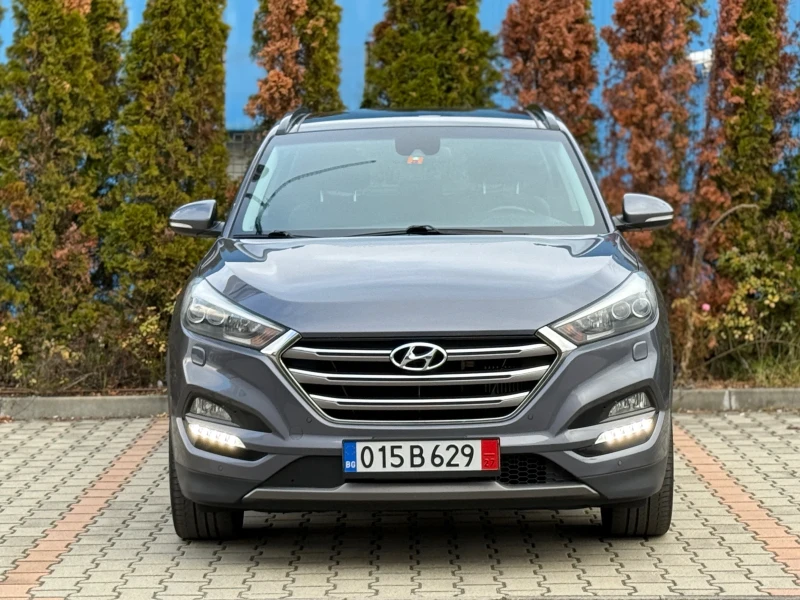 Hyundai Tucson 2.0CRDI 4WD VERTEX СЕРВИЗНА ИСТОРИЯ ВСИЧКИ ЕКСТРИ, снимка 2 - Автомобили и джипове - 52752044