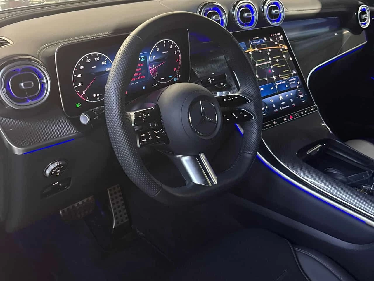 Mercedes-Benz GLC 300 COUPE/ПАНОРАМА/360, снимка 7 - Автомобили и джипове - 54696198