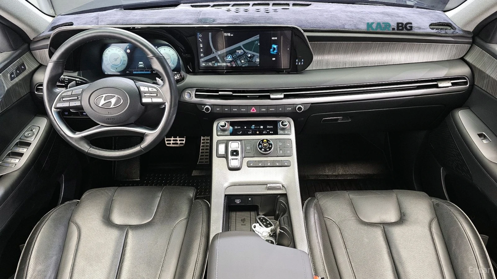 Hyundai Palisade 3.8* 4WD* CALLIGRAPHY* ПОДГРЕВ* ОБДУХВАНЕ* 360* ПА, снимка 6 - Автомобили и джипове - 56082976