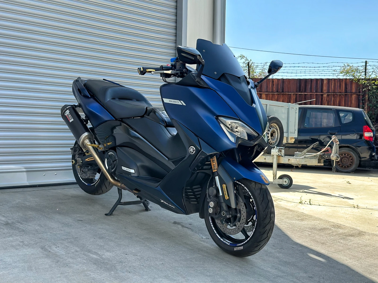 Yamaha T-max 530 DX MIVV-POLINI-FULL LED , снимка 7 - Мотоциклети и мототехника - 55753910