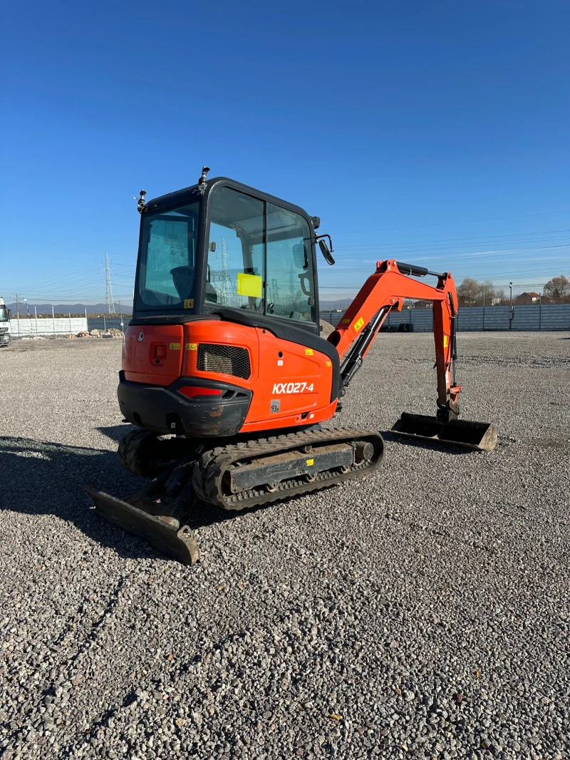 Багер Kubota KX27-4, снимка 3 - Индустриална техника - 49001870