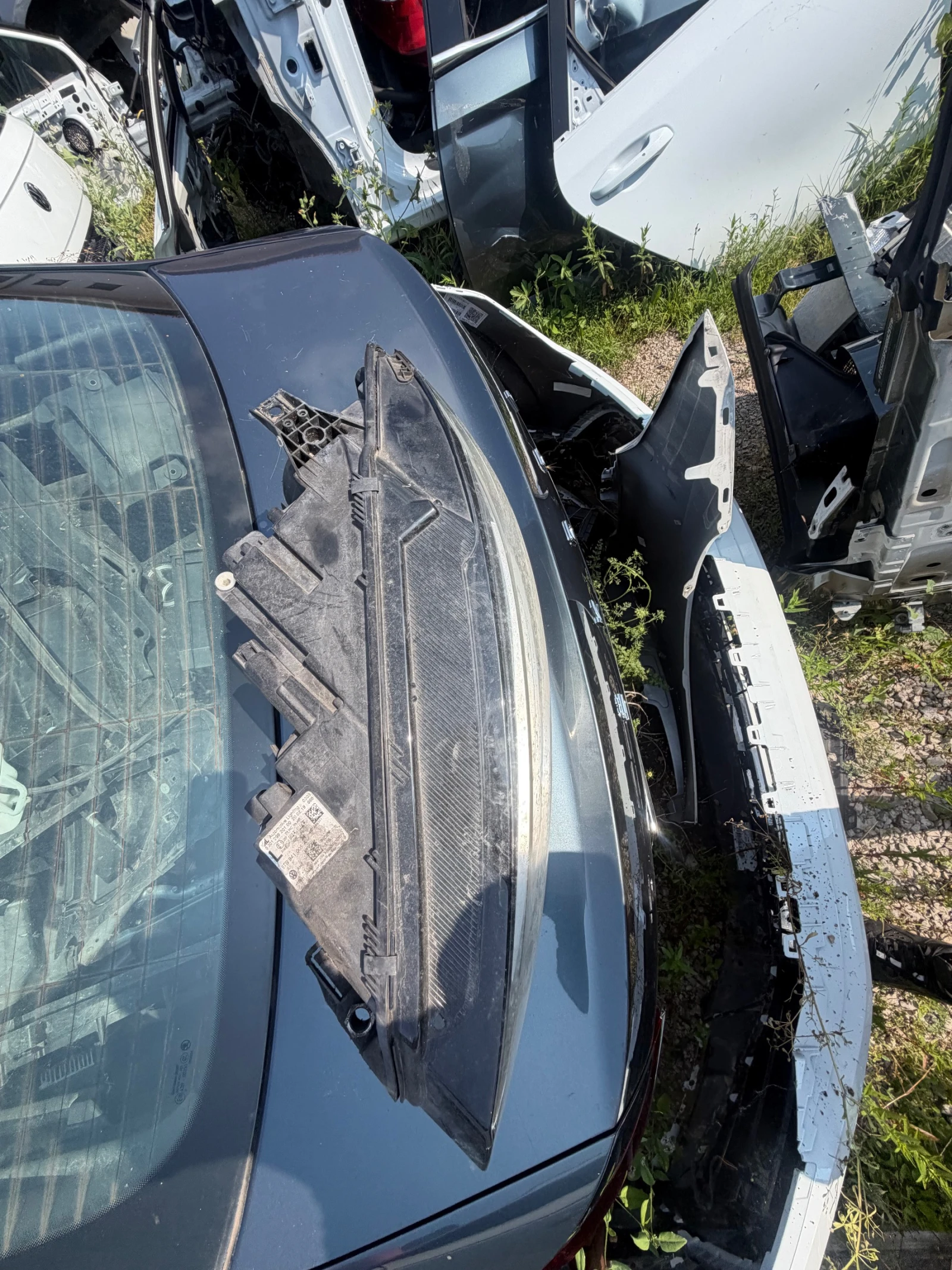 VW TOURAN 2019 ляв фар 5TB.941.005 A, снимка 3 - Части - 55157562