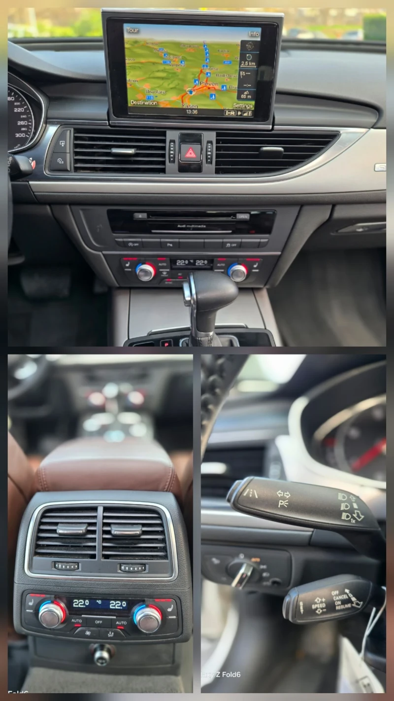 Audi A6 Кафява кожа, BOSE, панорама, пълна история от до, снимка 12 - Автомобили и джипове - 52743900