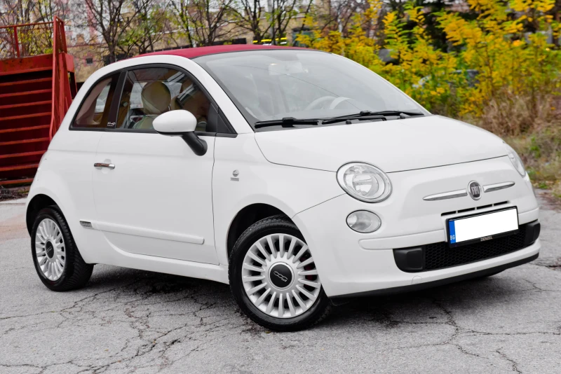 Fiat 500 1.2i - КАБРИО -129хил.км-NAVI-ANDROID-РЕГИСТРИРАНА - 9999 лв. / 5112.41 € - 41068067 1