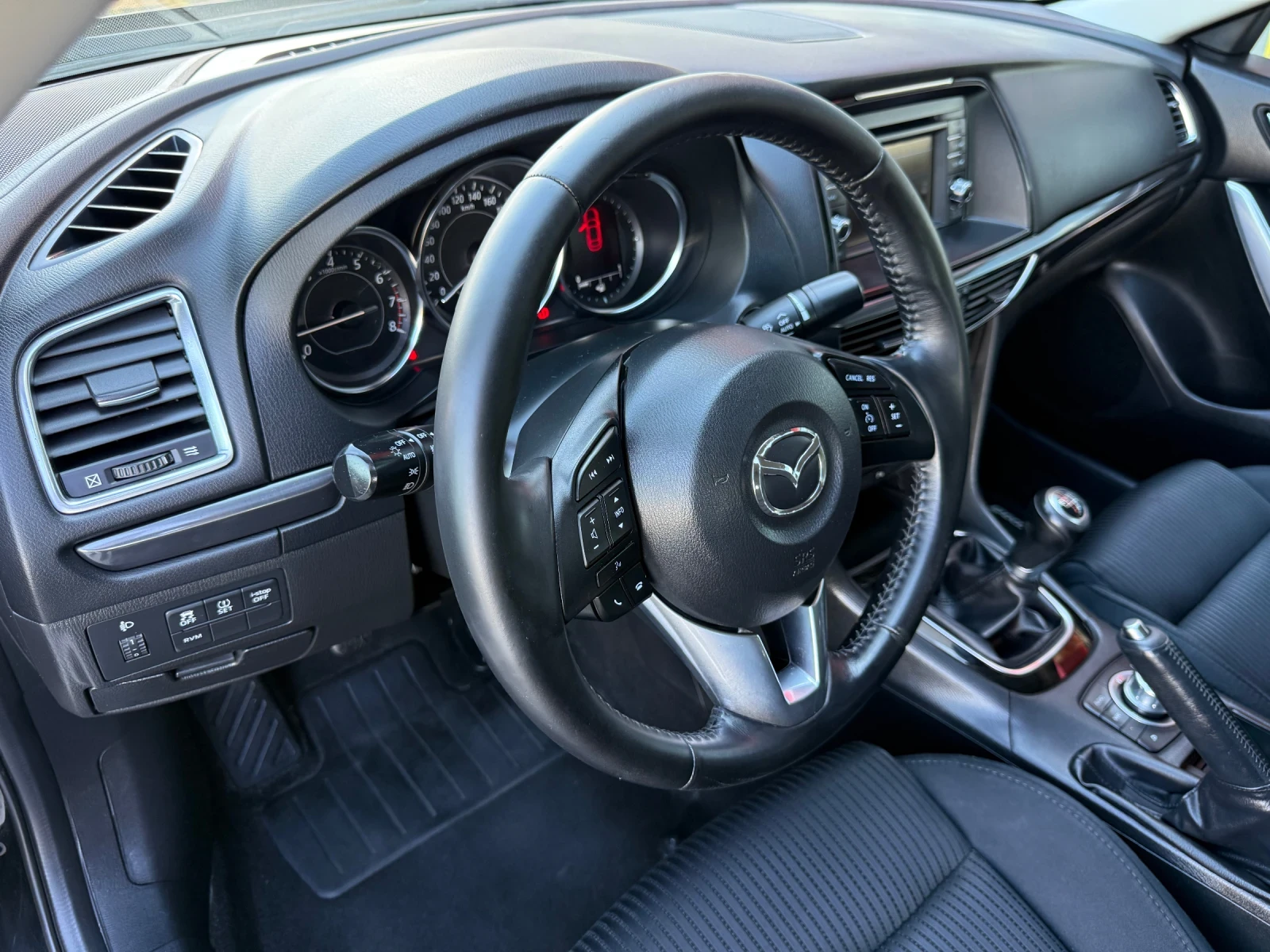 Mazda 6 2.0i 165к.с SKYACTIV / NAVI / PARKTRONIC , снимка 9 - Автомобили и джипове - 56216254