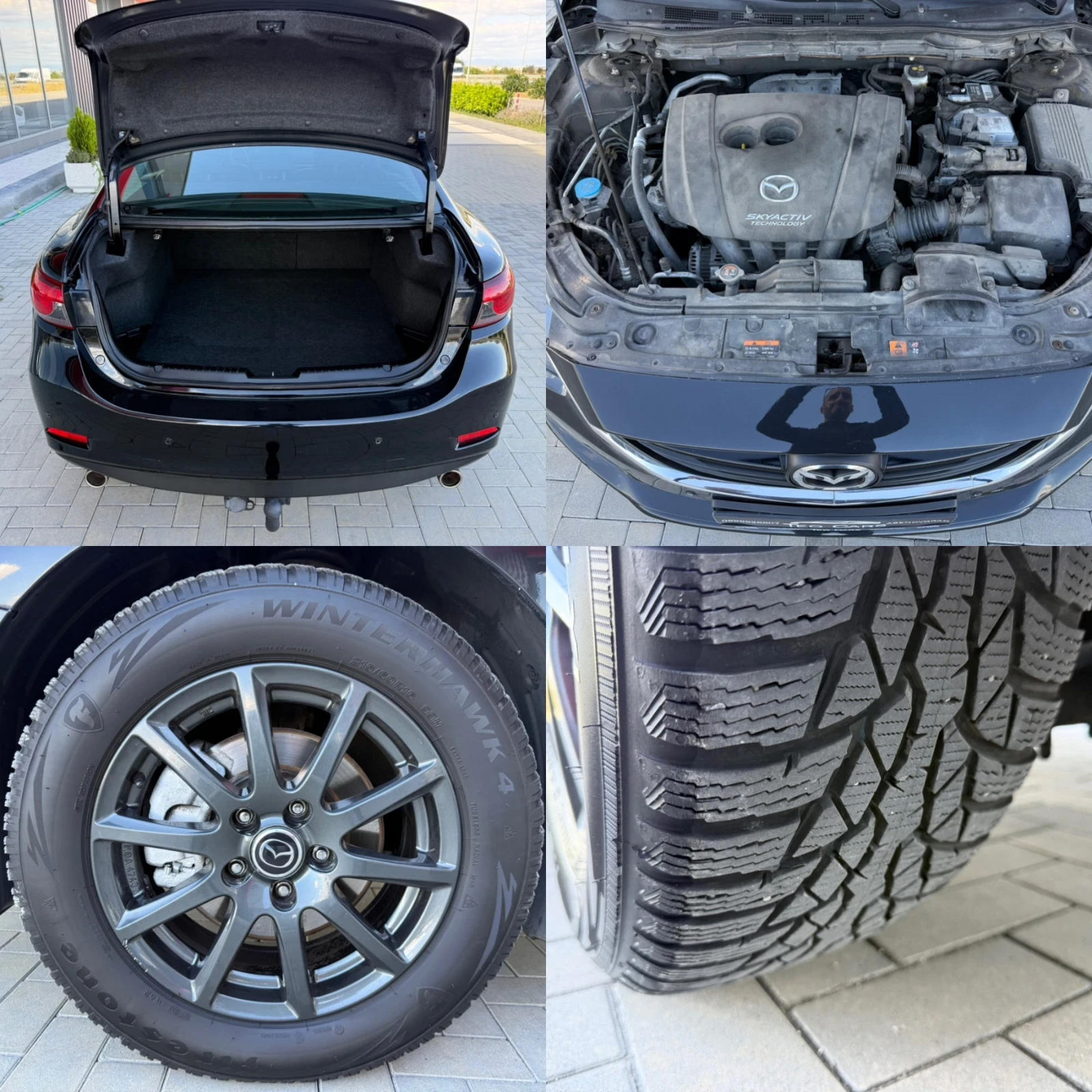Mazda 6 2.0i 165к.с SKYACTIV / NAVI / PARKTRONIC , снимка 17 - Автомобили и джипове - 56216254