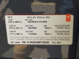 Tesla Model X Performance Ludacris, снимка 9