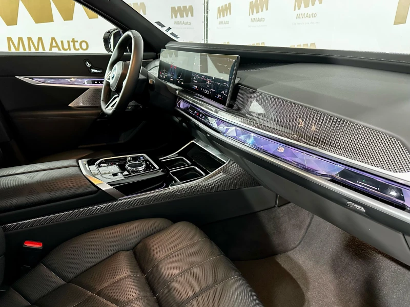 BMW i7 xDrive60* M-Sport* Iconic* Theatre* SkyLounge* Mas, снимка 9 - Автомобили и джипове - 51248384
