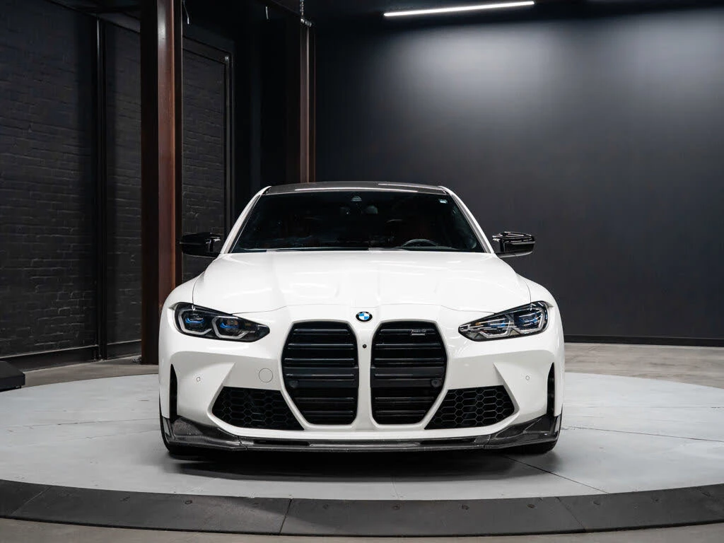 BMW M3 COMPETITION * LASER * CAMERA * М.ТОЧКА * ПОДГРЕВ  - изображение 2