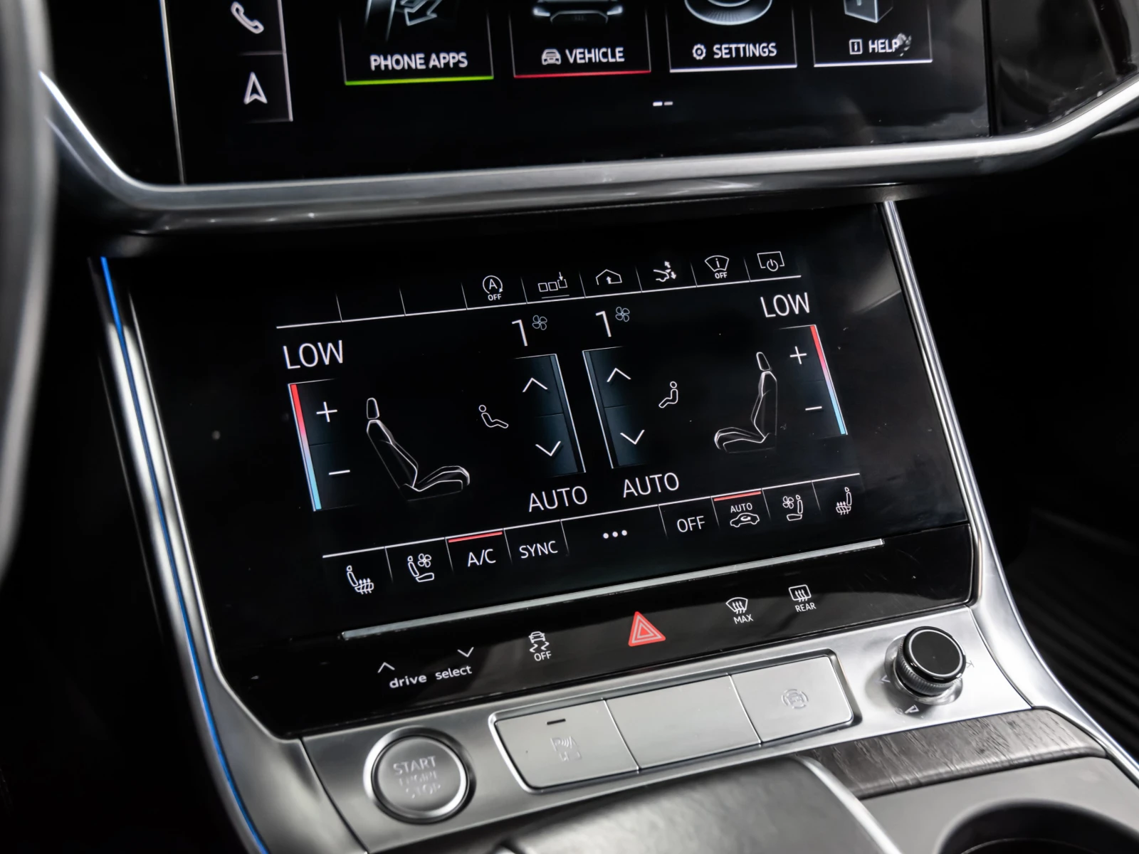 Audi A7 55 TFSI | TECHNIK | VIRTUAL COCKPIT| ОБДУХ, снимка 14 - Автомобили и джипове - 55512740