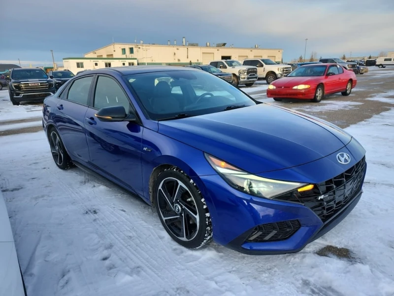 Hyundai Elantra * N LINE * CARFAX * БЕЗ ПЪРВОНАЧАЛНА ВНОСКА, снимка 2 - Автомобили и джипове - 53307982