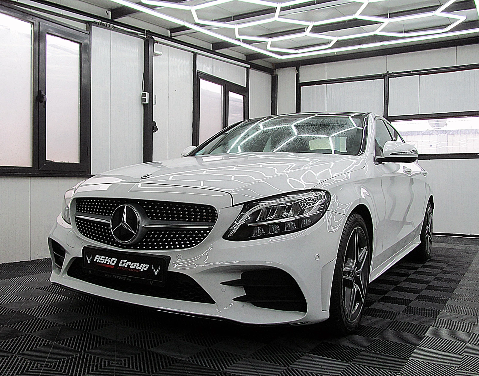 Mercedes-Benz C 220 AMG/PANORAMA/GERMANY/DIGITAL/СОБСТВЕН ЛИЗИНГ, снимка 1