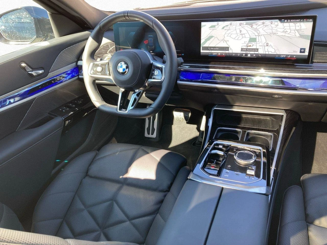 BMW 740 d/ xDrive/ M-SPORT/ B&W/ HEAD UP/ SKY LOUNGE/ LED/ | Mobile.bg   11