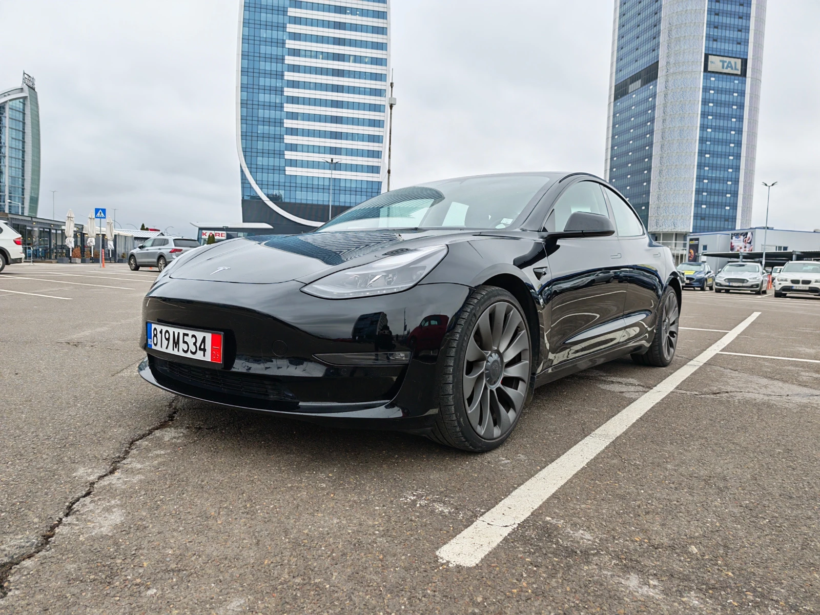 Tesla Model 3 Performance, AWD, Термопомпа в Гаранция