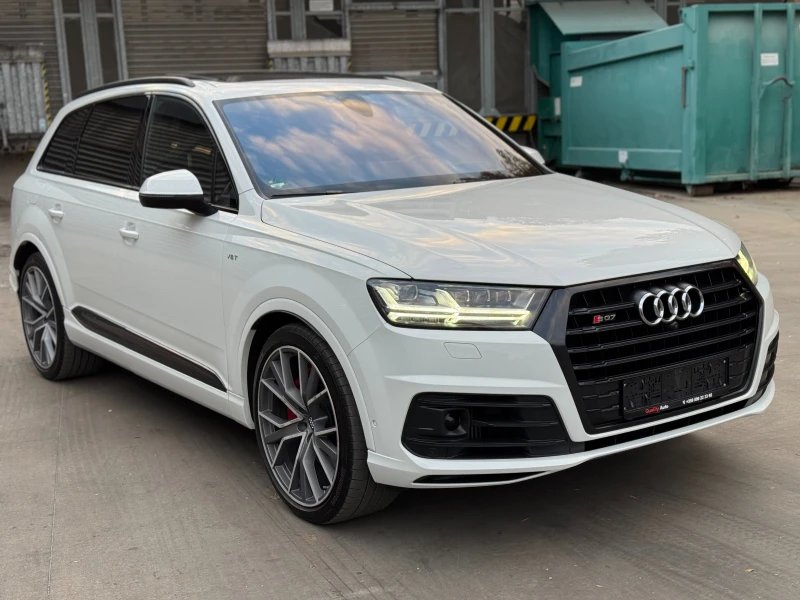 Audi SQ7 3x S-LINE::PANO::DISTRONIK::360::KEYLESS::BOSE, снимка 3 - Автомобили и джипове - 47792243