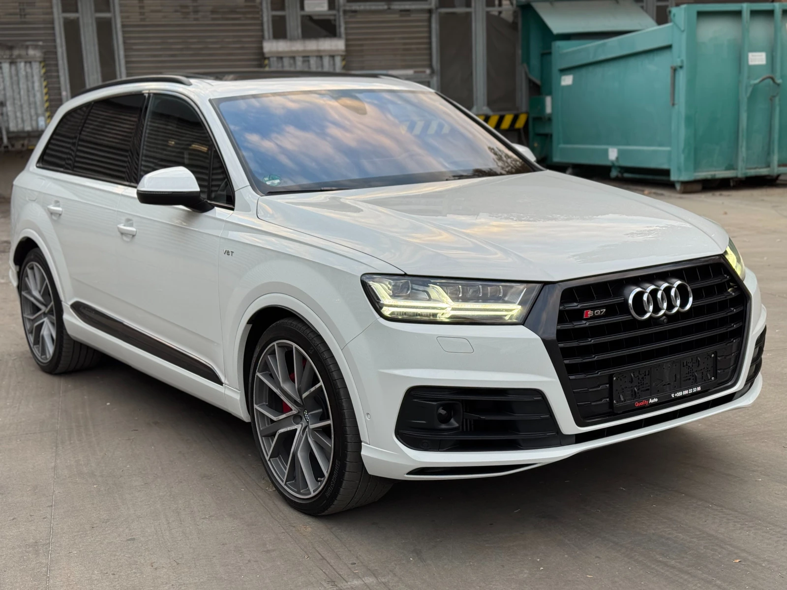 Audi SQ7 3x S-LINE::PANO::DISTRONIK::360::KEYLESS::BOSE - изображение 3