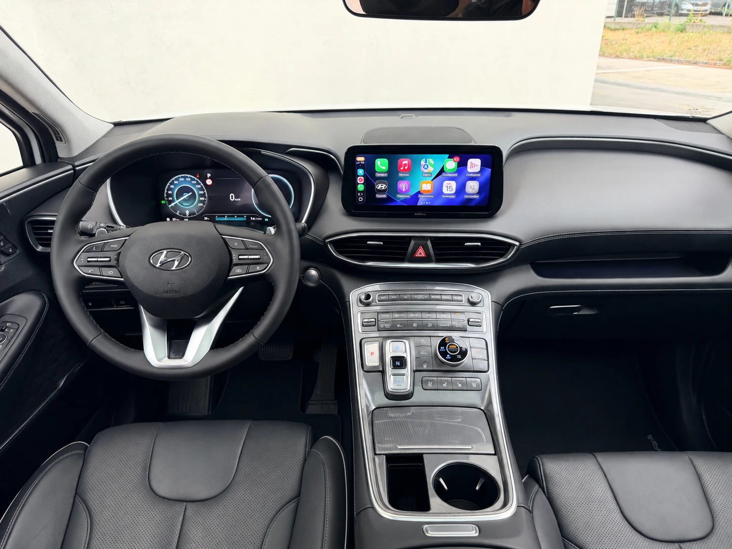 Hyundai Santa fe 6+ 1 Plug-In Premium Lux AWD в Гаранция, снимка 8 - Автомобили и джипове - 56085564