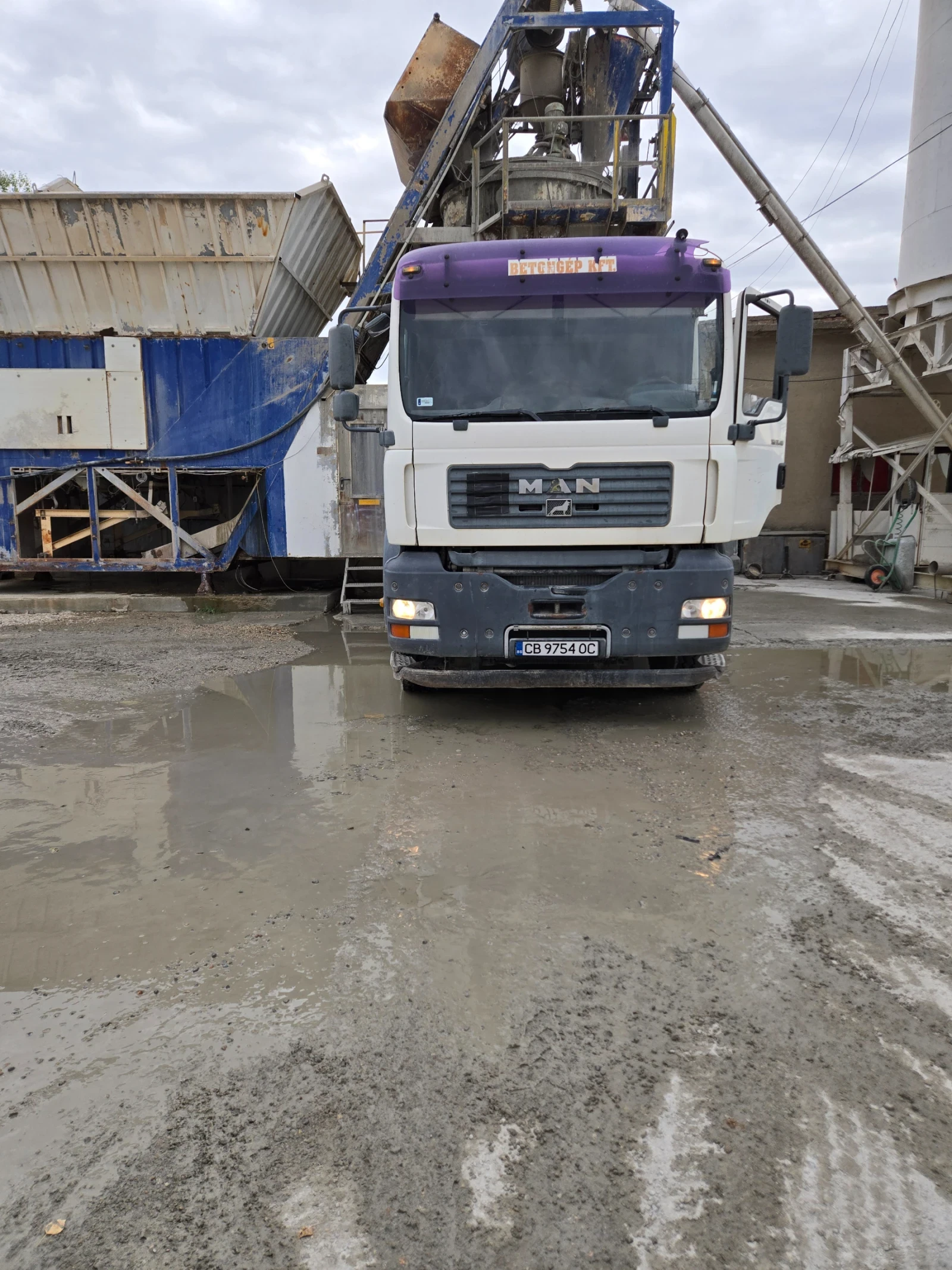 Бетон миксер Man 35410