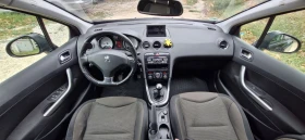 Peugeot 308 1.6 HDI 114 к.с. Навигация, Панорама, Климатроник , снимка 10