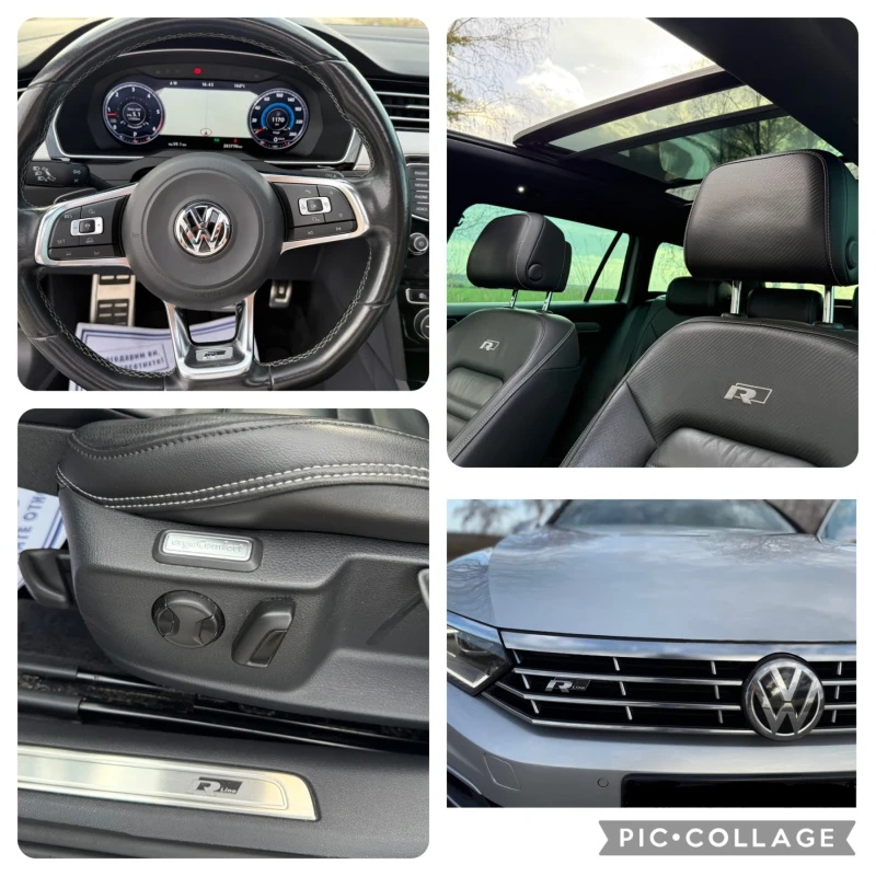 VW Passat 3x R-line* Panorama* Digital * Цена с ДДС, снимка 11 - Автомобили и джипове - 49578305