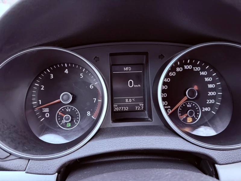 VW Golf Golf 6 Bifuel 1.6 Highline фабрична газ Euro5, снимка 15 - Автомобили и джипове - 52875004