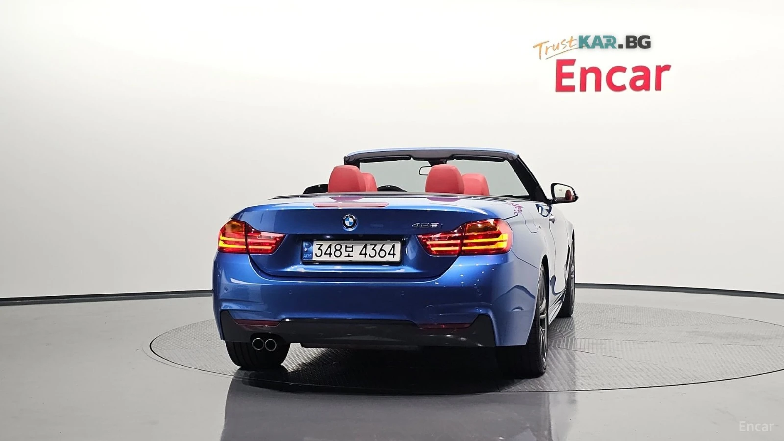 BMW 428 M SPORT* CONVERTABLE* ЧЕРВЕНА КОЖА* НАВИ* , снимка 4 - Автомобили и джипове - 55029420